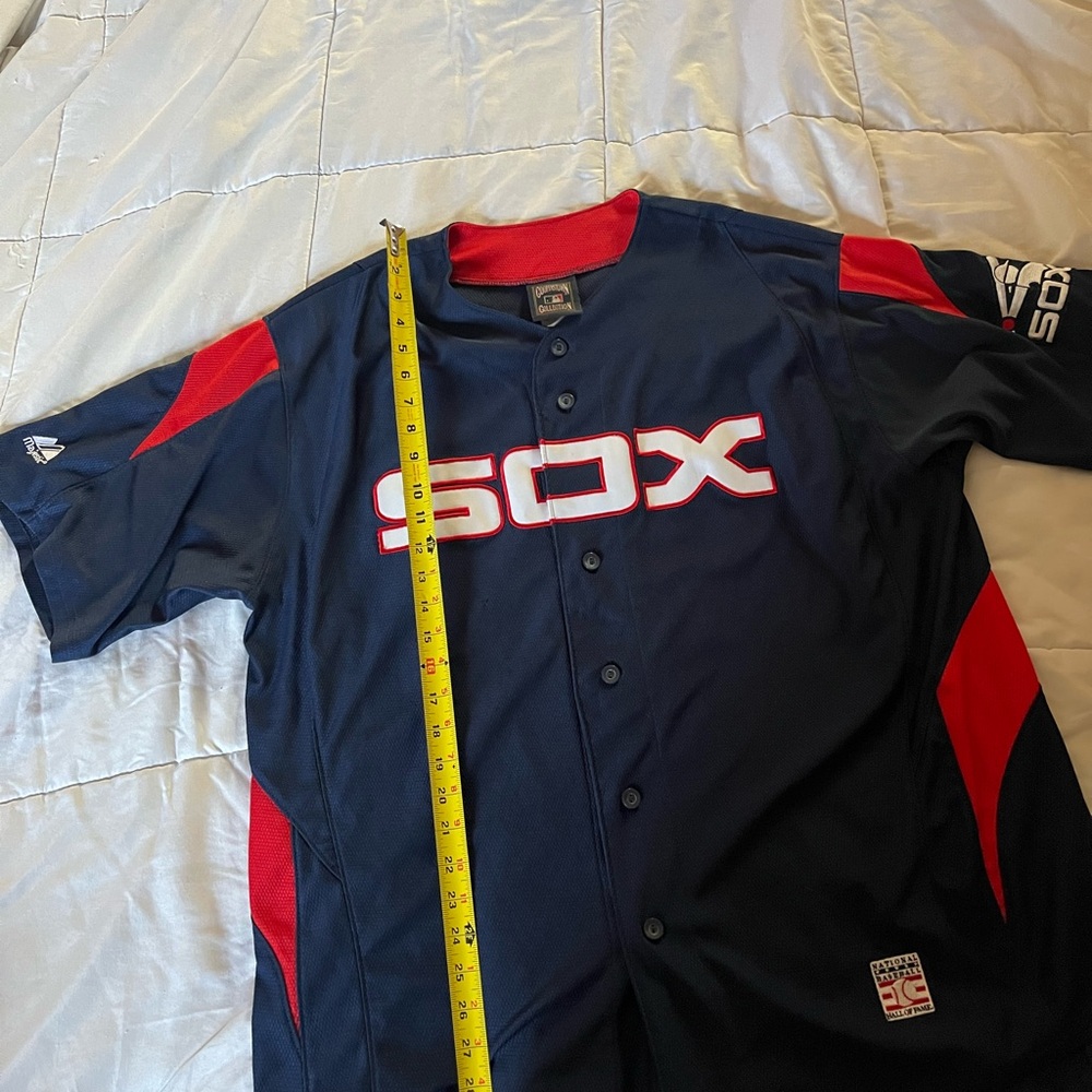 Carlton Fisk Chicago White Sox #72 Majestic Cooperstown Collection HOF jersey